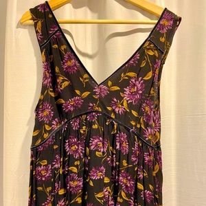 Floral bohemian tank